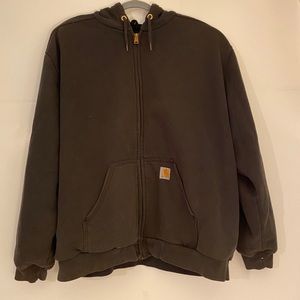 Men’s Carhartt Raingear Faded Zip Up Thermal Lined